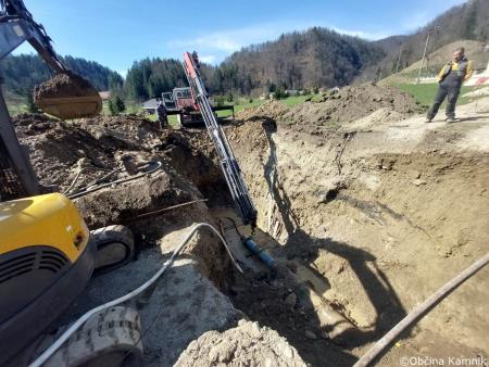 Izgradnja kanalizacije v Bistričici – II. faza začetki (17)